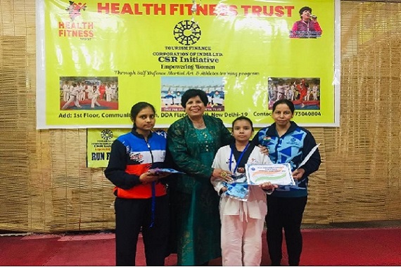 TFCI empowers underprivileged taekwondo women champions; DDA South District to be represented at state-level championships in February 2024